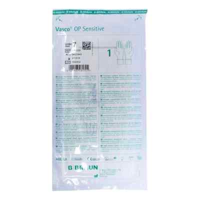 B. Braun Vasco Op gants sans poudre taille 7 stériles (2 pièces)