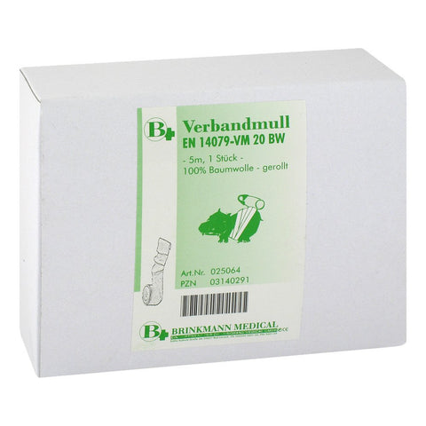 Brinkmann Medical gaze de bandage 8 plis 5 m x 10 cm rouleau (1 pièce)