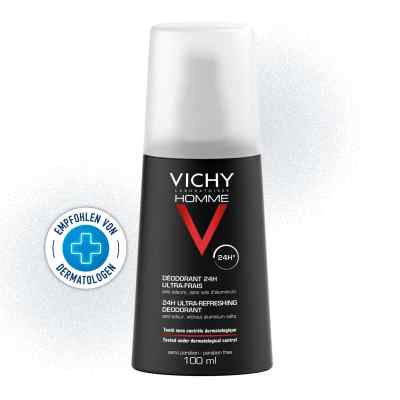 Vichy Homme 24h Ultra-Fresh Deodorant Spray 100 ml