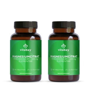Vitabay Citrate de magnésium 400 mg (360 comprimés)