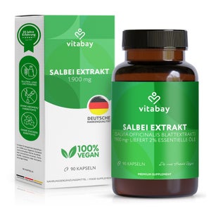 Vitabay Extrait de sauge 1900 mg (90 pièces)