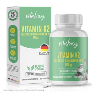 Vitabay Vitamine K2 200 µg (365 gélules)