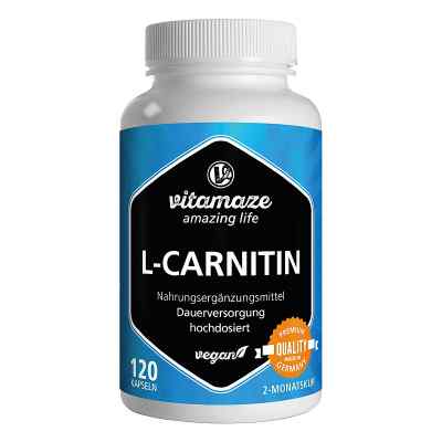 Vitamaze L-carnitine 680 mg vegan (120 pièces)