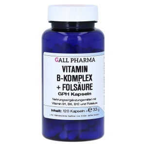 Gall Pharma Vitamine B complexe + acide folique GPH gélules (120 pièces)