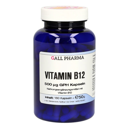 Gall Pharma Vitamin B12 500 µg GPH gélules (180 pièces)
