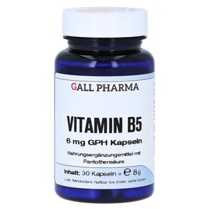 Gall Pharma Vitamin B5 6 mg GPH gélules (30 pièces)