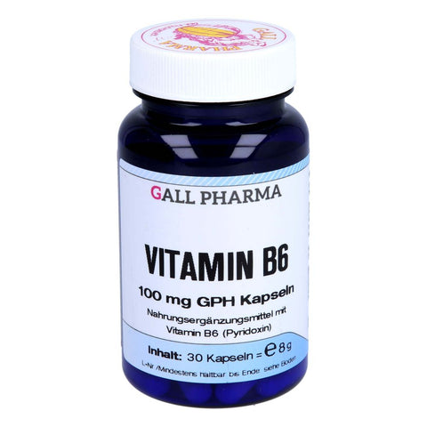 Vitamine B6 100 mg Gph gélules (30 pièces)