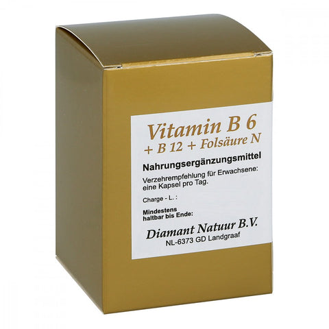 FBK-Pharma Vitamin B6+B12+folic acid N capsules (60 pieces)