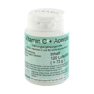 ENDIMA Vitamin C+acerola pastilles (120 pièces)