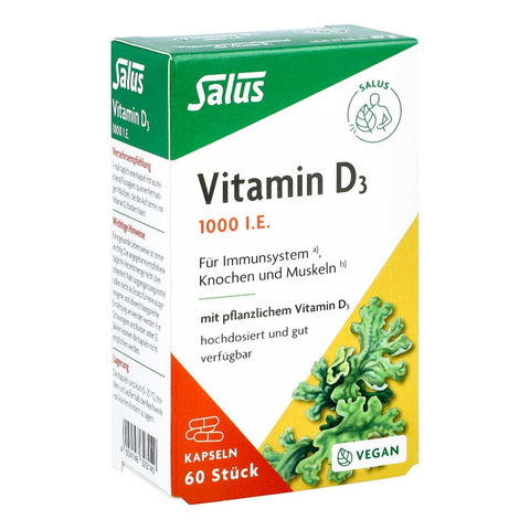 Goerlich Pharma Vitamin D3 1000 IU vegan capsules Salus (60 capsules)