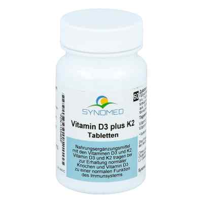 Synomed GmbH Vitamin D3 plus K2 comprimés (60 pièces)