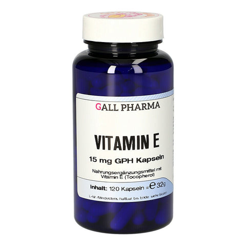 GPH Vitamin E 15 mg gélules (120 pièces)