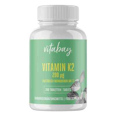 Vitabay Vitamine K2 200 mg MK-7 vegan comprimés (240 pièces)