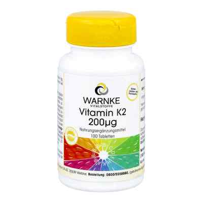 Warnke Vitamin K2 200 µg comprimés (100 comprimés)