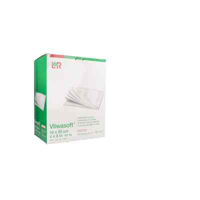 Vliwasoft compresses non tissées stériles 10x20 cm 6 plis (50x2 pièces)