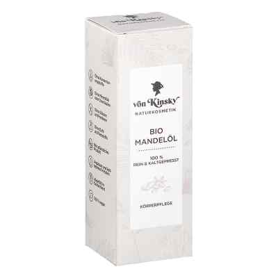 Von Kinsky huile d'amande bio pure soin de la peau et des cheveux (100 ml)