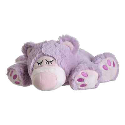 Warmies Beddy Bear ours endormi lilas amovible (1 pièce)