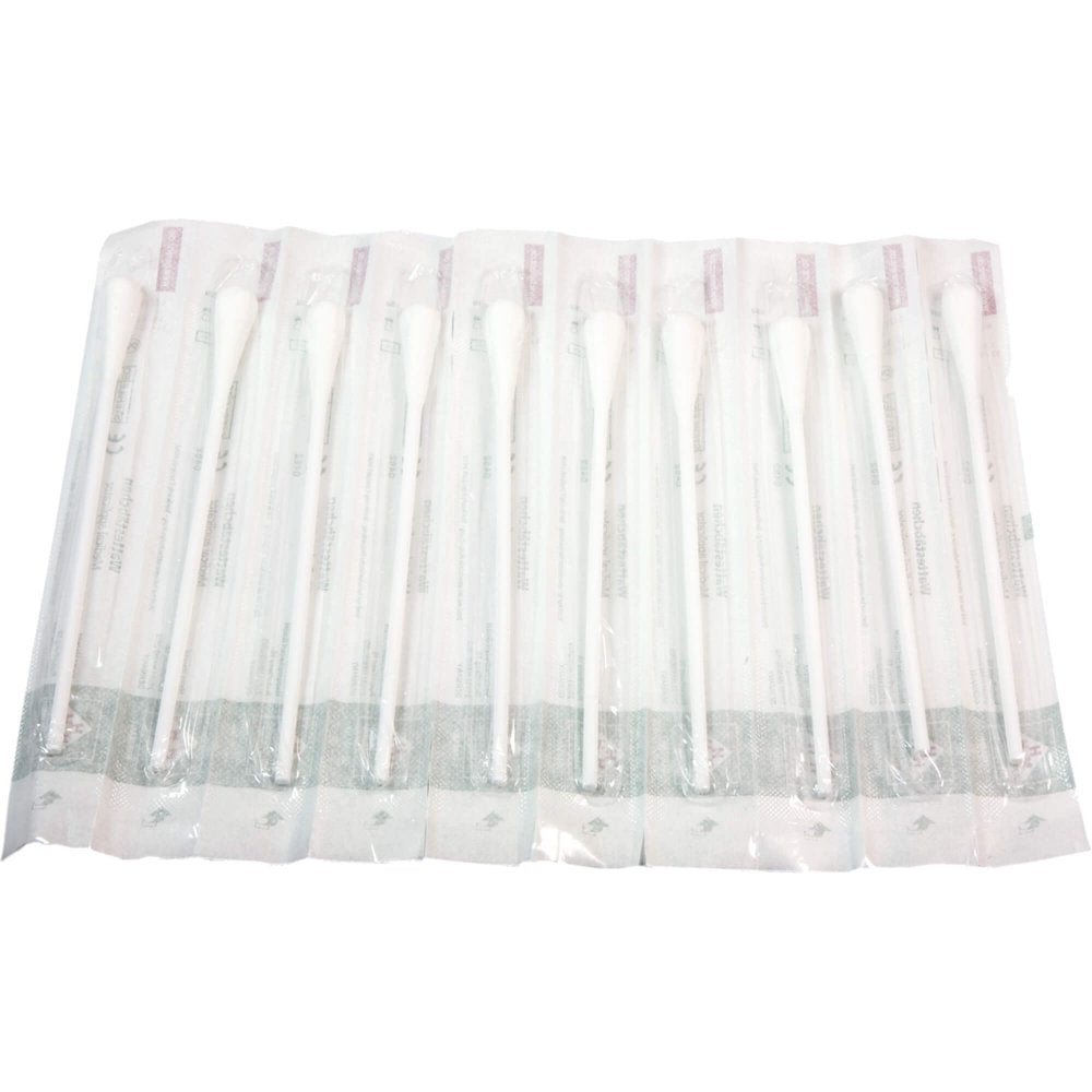 Careliv Produkte OHG bâtonnets de coton en plastique à grosse tête 15 cm stériles (10x1 pièces)
