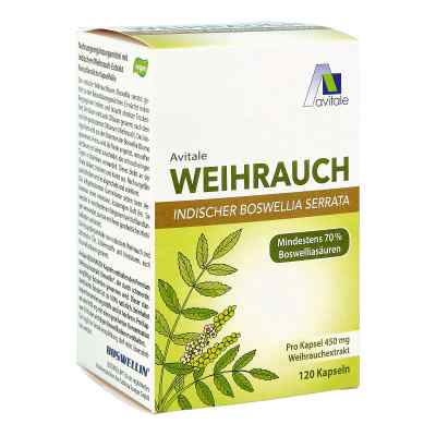 Avitale GmbH Encens 450 mg Boswellia Serrata gélules (120 pièces)