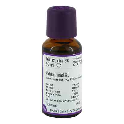 Taoasis Huile d'encens indienne bio (30 ml)