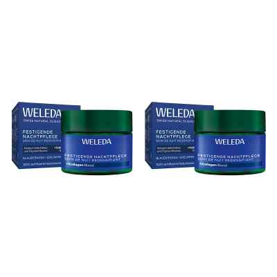 Weleda Soin de nuit raffermissant à la gentiane bleue et à l'edelweiss (2x40 ml)