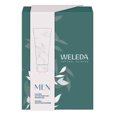 WELEDA® men's gift set with 3-in-1 shower gel and moisturizing cream (1 piece)