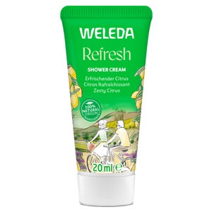 Weleda Refresh crème de douche agrumes rafraîchissante (20 ml)