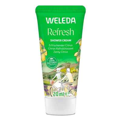 Weleda Refresh crème de douche Citrus rafraîchissante (20 ml)