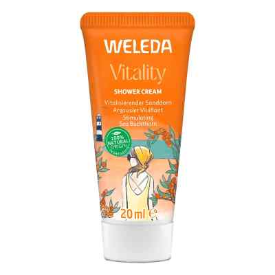 Weleda Vitality crème de douche argousier (20 ml)