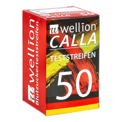 Wellion Calla bandelettes de test de glycémie (50 pièces)