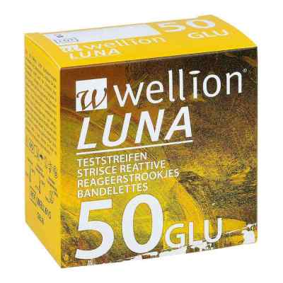 Wellion LUNA blood glucose test strips (50 pieces)