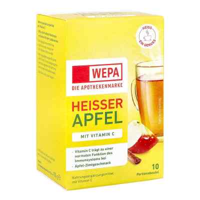 Wepa Pomme chaude + vitamine C poudre (10x10 g)