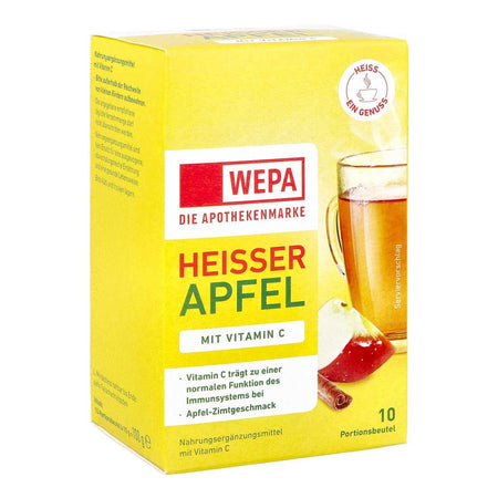 Wepa Pomme chaude + vitamine C poudre (10x10 g)