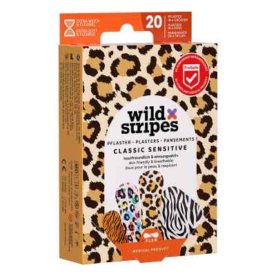 Wild Stripes Classic Sensitive Animal Int pansements (20 pièces)