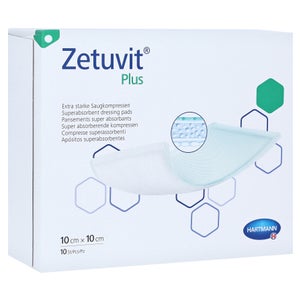 Zetuvit Plus compresse absorbante extra-forte stérile (10 pièces)