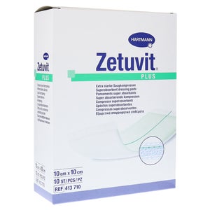 Zetuvit Plus compresse absorbante extra-forte stérile (10 pièces)
