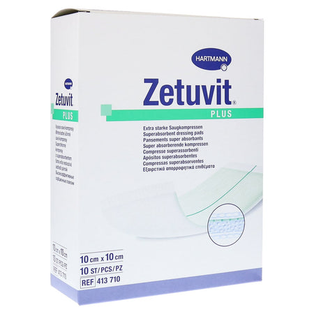Zetuvit Plus compresse absorbante extra-forte stérile (10 pièces)