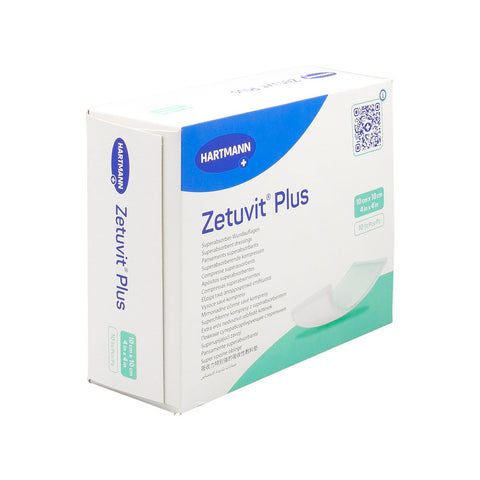 Zetuvit Plus extra-absorbent sterile dressing (10 pieces)