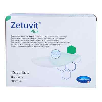 Zetuvit Plus compresse stérile absorbante extra-forte 10x10 cm (10 pièces)