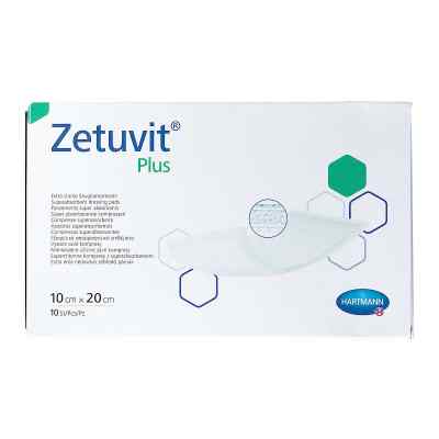 Zetuvit Plus compresses absorbantes stériles extra-fortes 10x20 cm (10 pièces)