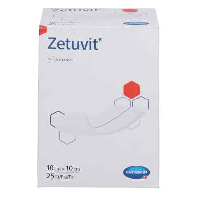 Zetuvit compresses absorbantes stériles 10x10 cm (25 pièces)