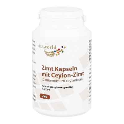 Vita World GmbH Cannelle 500 mg + Zinc + Chrome gélules (100 pièces)