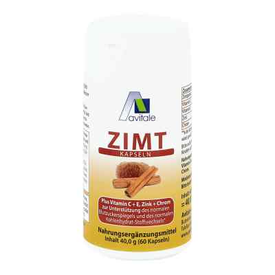 Avitale Gélules de cannelle 500 mg + Vitamine C et E (60 gélules)