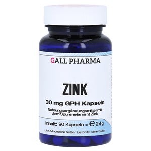 Gall Pharma ZINK 30 mg GPH gélules (90 pièces)